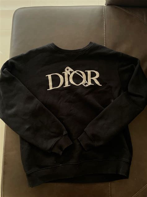 dior paper clip sweater